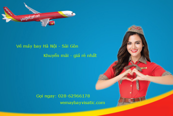 Giá vé máy bay 2 chiều Hà Nội Sài Gòn hôm nay rẻ nhất tại Visatic