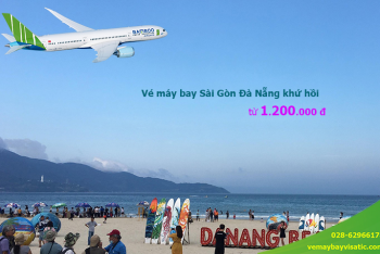 Vé máy bay Sài Gòn Đà Nẵng khứ hồi hôm nay bao nhiêu tại Visatic