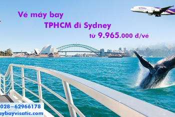 Vé máy bay Thai Airways TPHCM đi Sydney (Sài Gòn Sydney, Úc) từ 9.965k