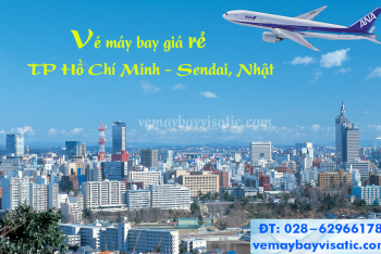 Vé máy bay TPHCM đi Sendai, Nhật Bản ANA – All Nippon từ 6.050k
